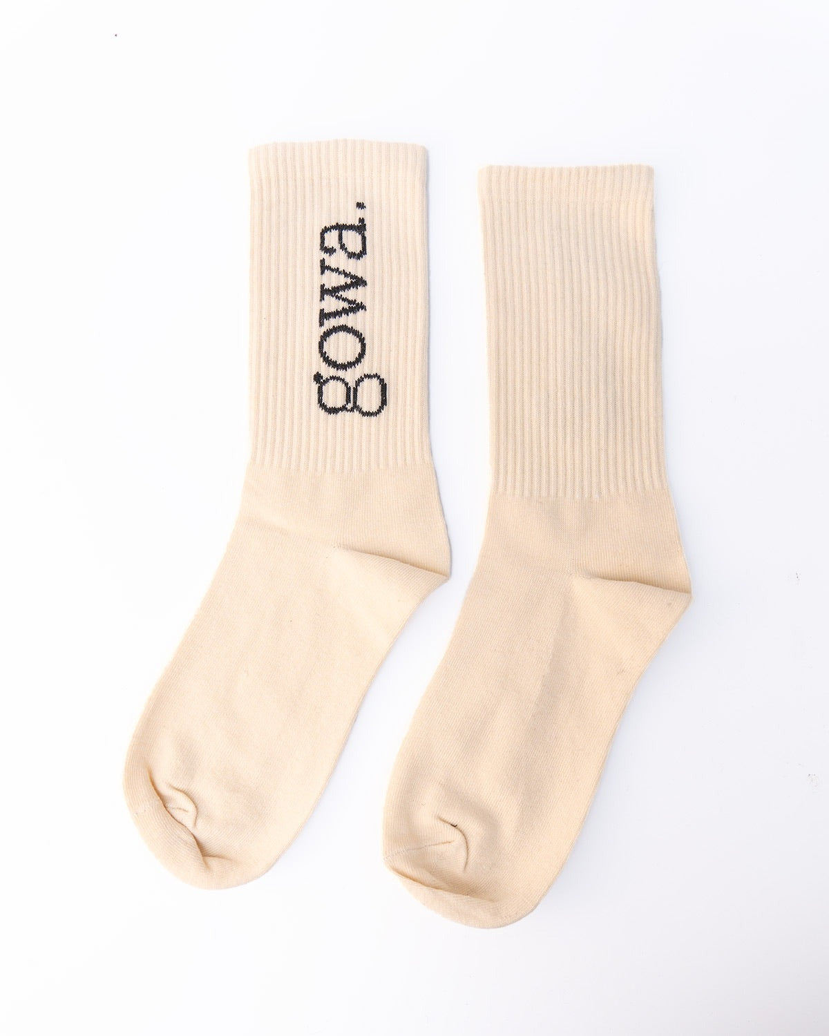 Gowa 2-Pack Ribbed Crew Socks