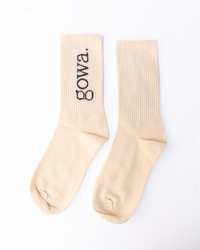 Gowa 2-Pack Ribbed Crew Socks