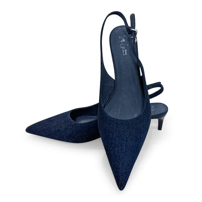 Jody Denim Heel