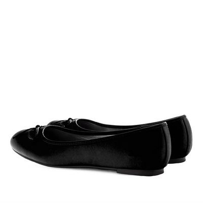 Black Ballet Flats
